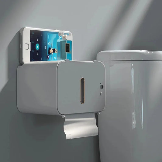 Automatic Wall-Mounted Toilet Paper Dispenser